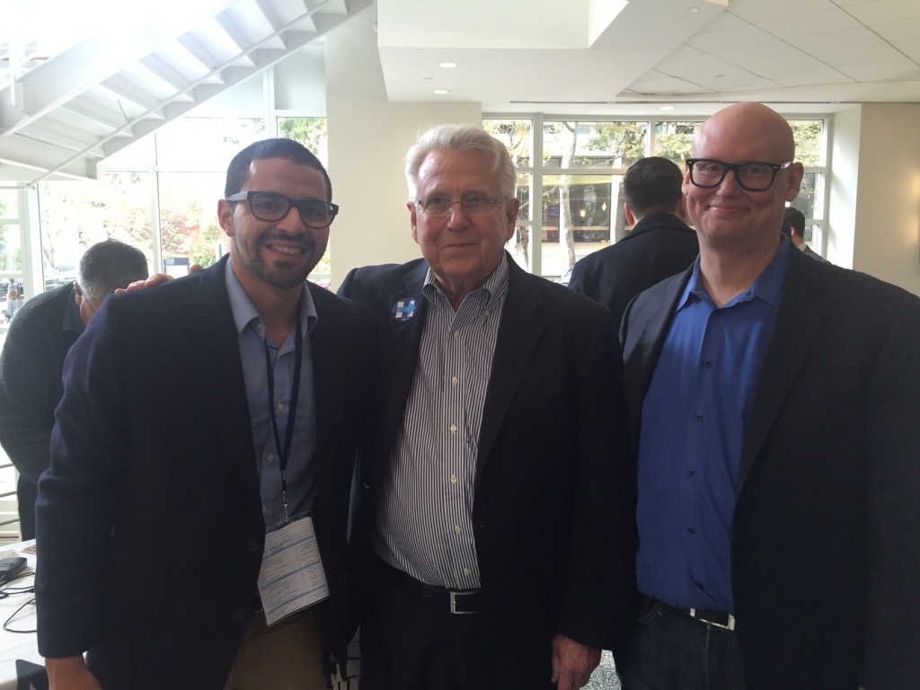 Con Frank Greer y Greg Pinelo