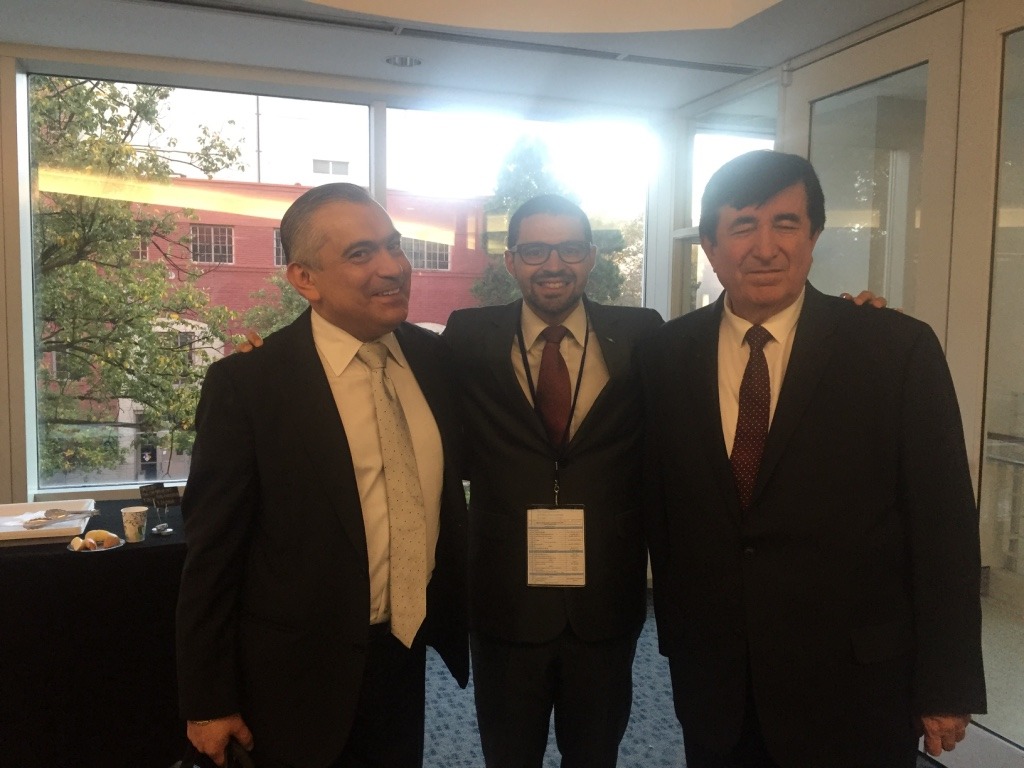 Con Jaime Durán y Santiago Nieto