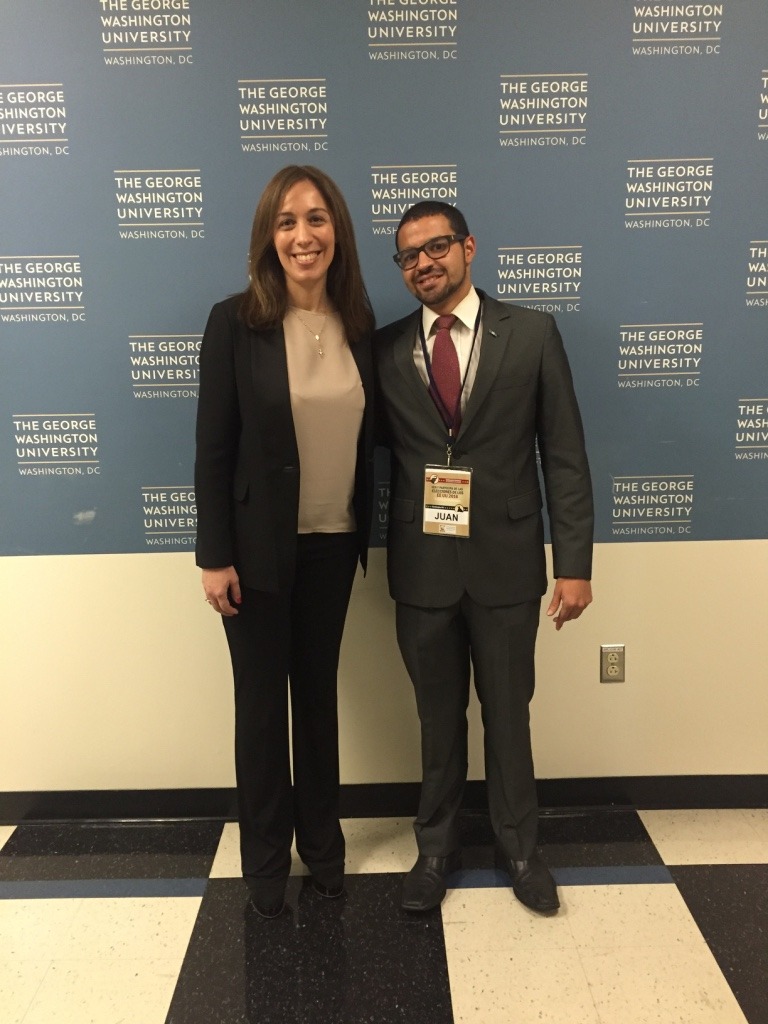 Con Maria Eugenia Vidal